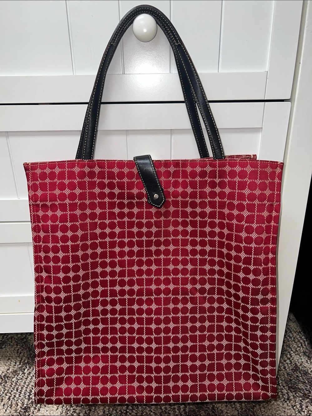 Vintage Kate Spade Canvas Tote